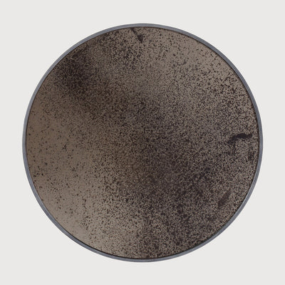 Ethnicraft Aged Round Wall Mirror