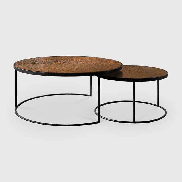 Ethnicraft Nesting Coffee Table Set