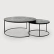 Ethnicraft Nesting Coffee Table Set