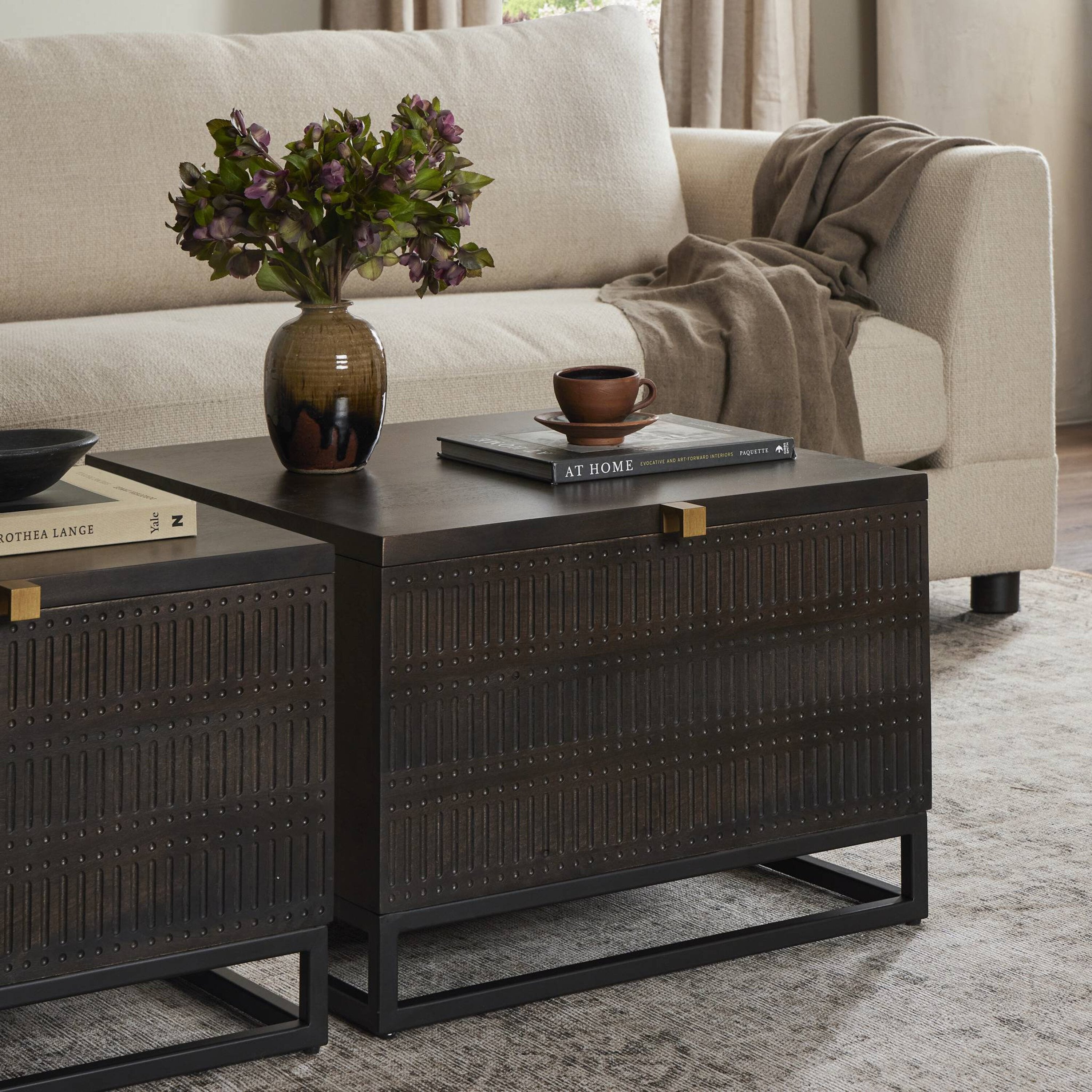 Four Hands Kelby Storage Bunching Table