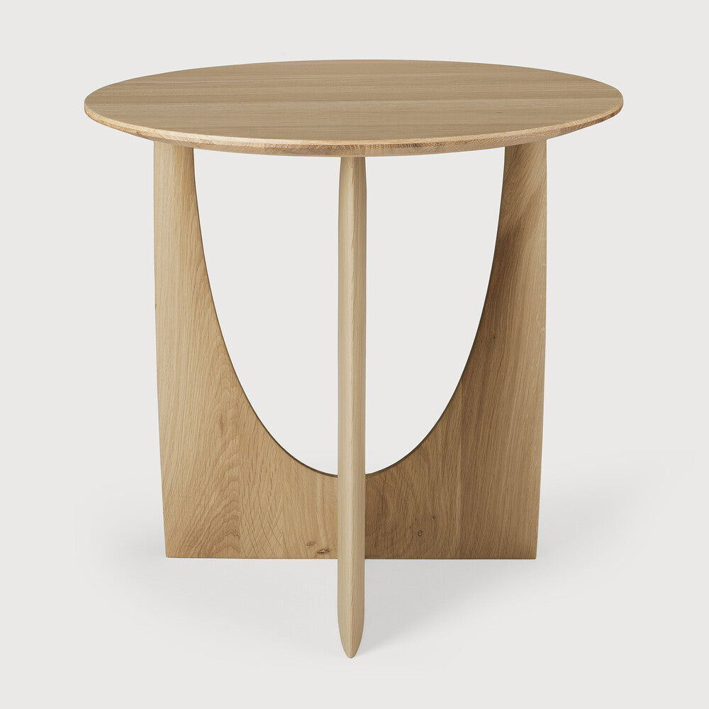 Ethnicraft Geometric Side Table