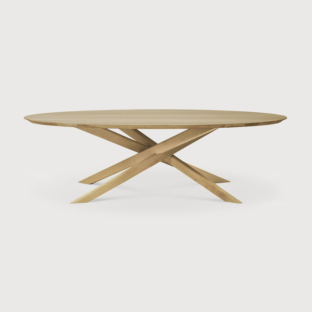 Ethnicraft Mikado Oval Coffee Table