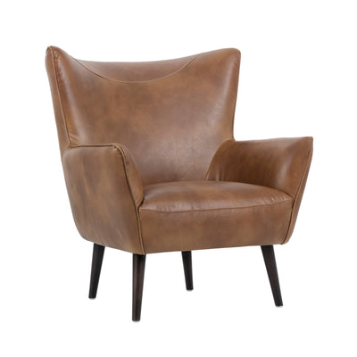 Sunpan Luther Lounge Chair - Tobacco Tan