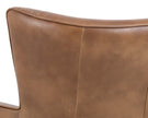 Sunpan Luther Lounge Chair - Tobacco Tan