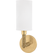 Hudson Valley Lighting Dubois 1 Light 4.5 inch Aged Brass Wall Sconce Wall Light