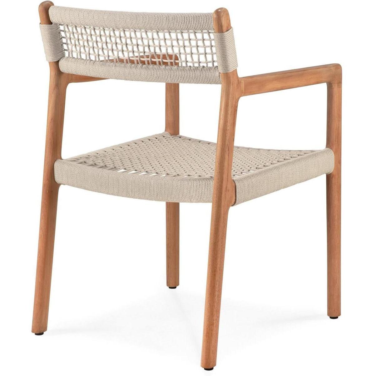 Ethnicraft Jack Woven Outdoor Dining Chair