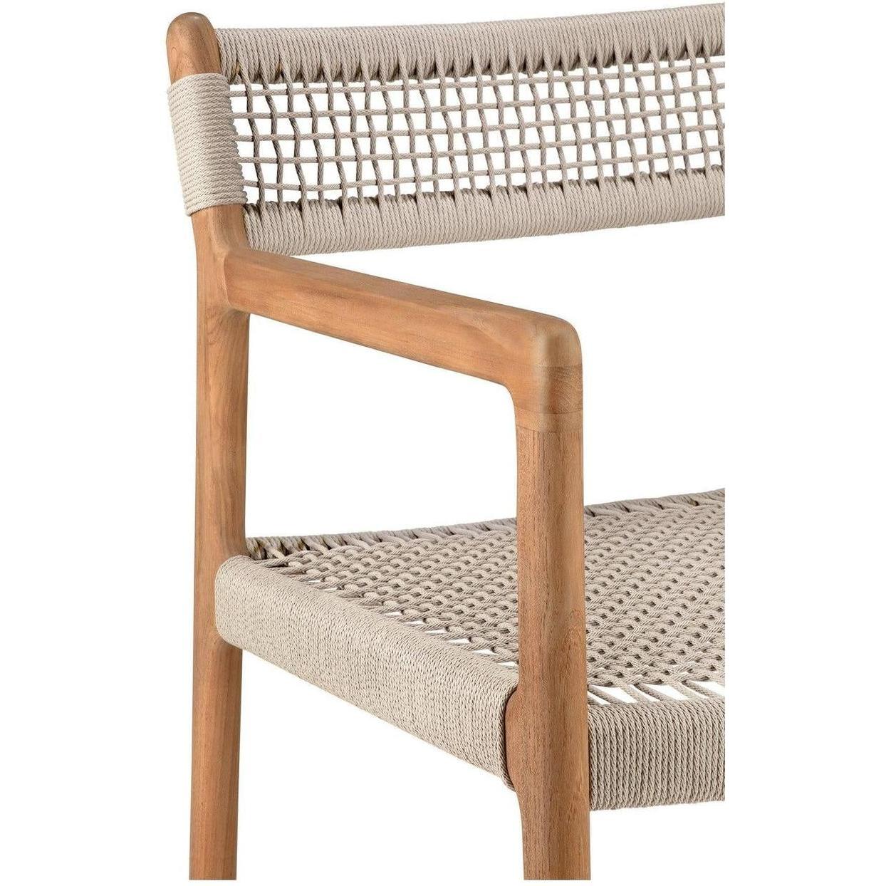 Ethnicraft Jack Woven Outdoor Dining Chair