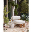 Four Hands Teak Stool