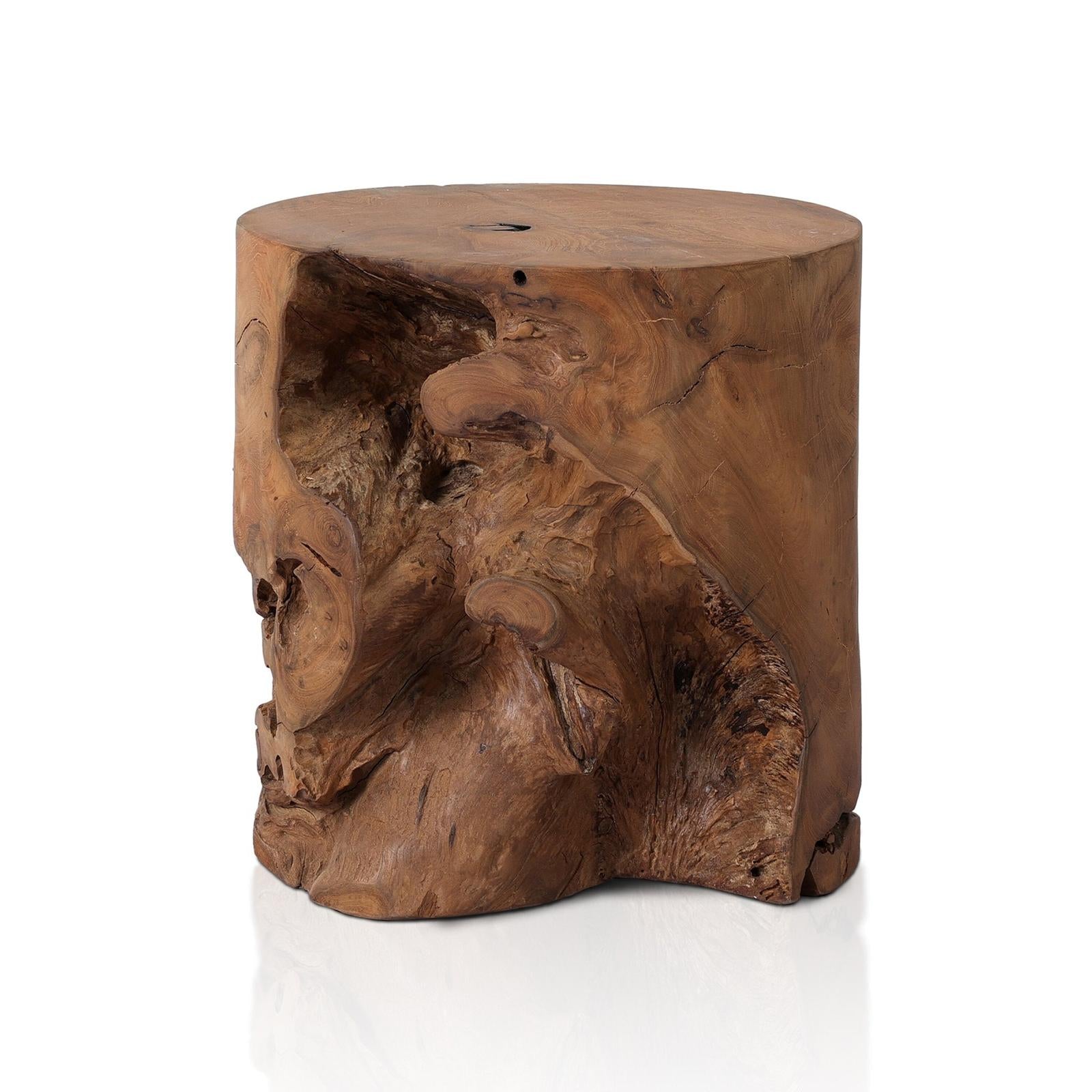 Four Hands Teak Stool