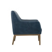 Sunpan Wolfe Blue Lounge Chair