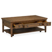Magnussen Home Bay Creek Toasted Nutmeg Cocktail Table With Casters