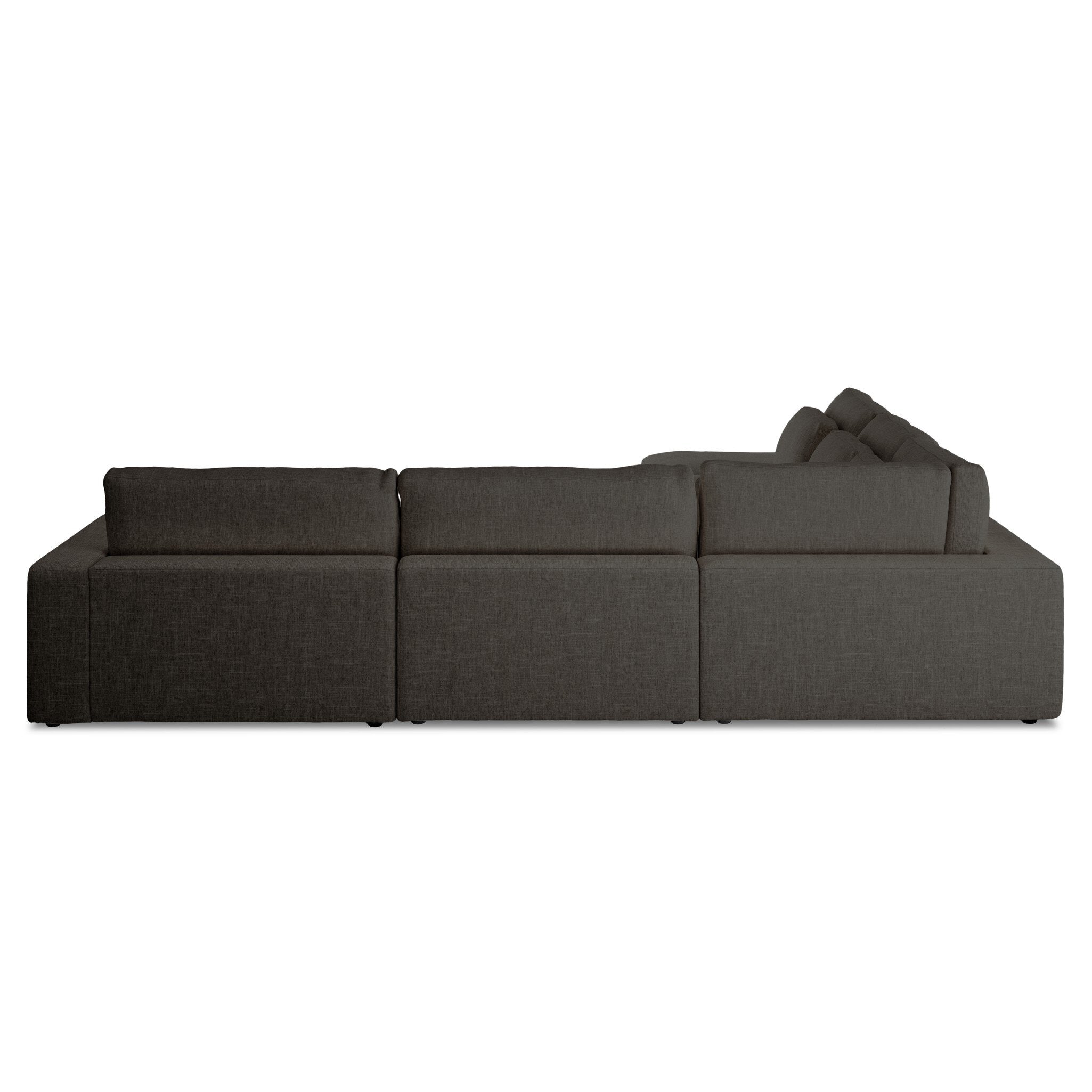 Four Hands Bloor 5-Piece Sectional RAF Sofa W/ Ottoman