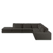 Four Hands Bloor 5-Piece Sectional RAF Sofa W/ Ottoman