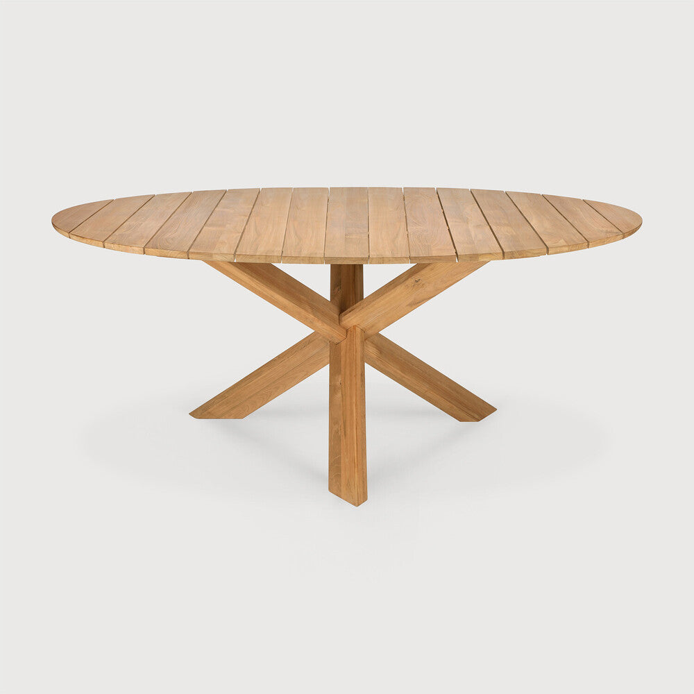 Ethnicraft Circle Outdoor Dining Table