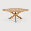 Ethnicraft Circle Outdoor Dining Table