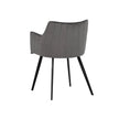 Sunpan Griffin Grey Dining Armchair Clearance