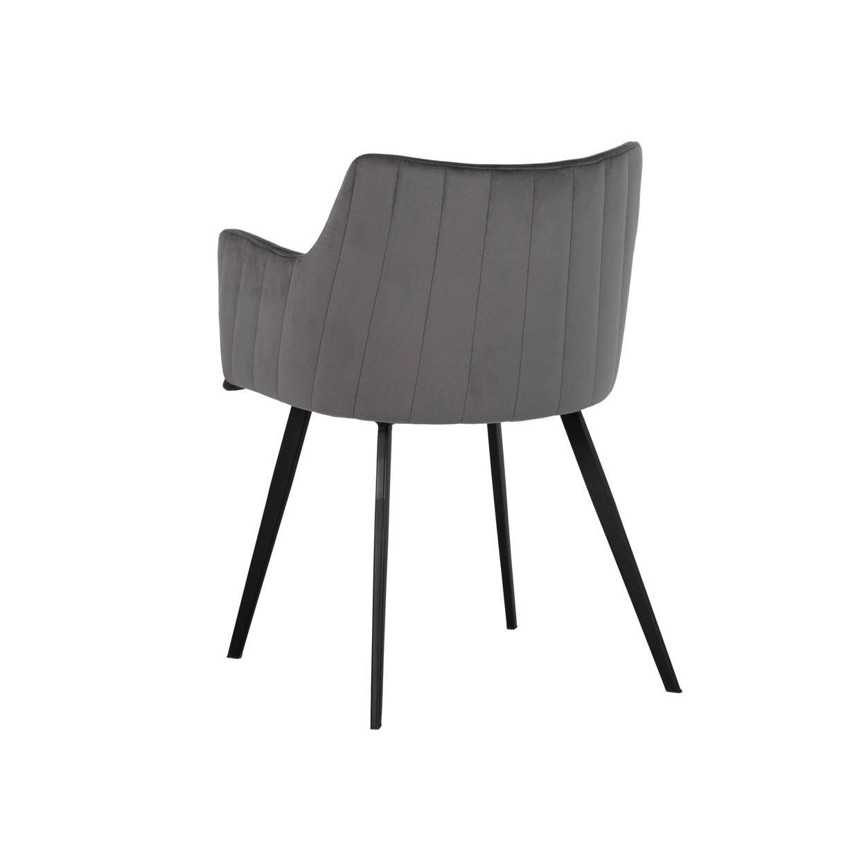 Sunpan Griffin Grey Dining Armchair Clearance