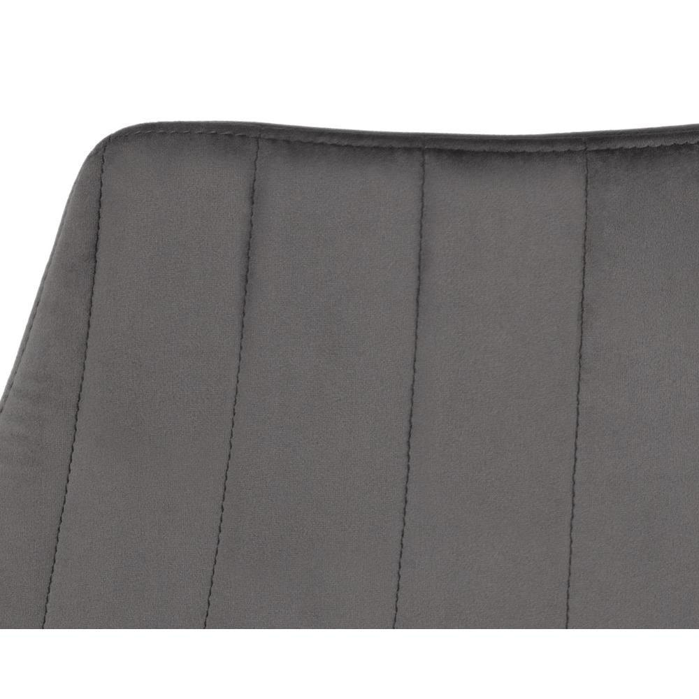 Sunpan Griffin Grey Dining Armchair Clearance
