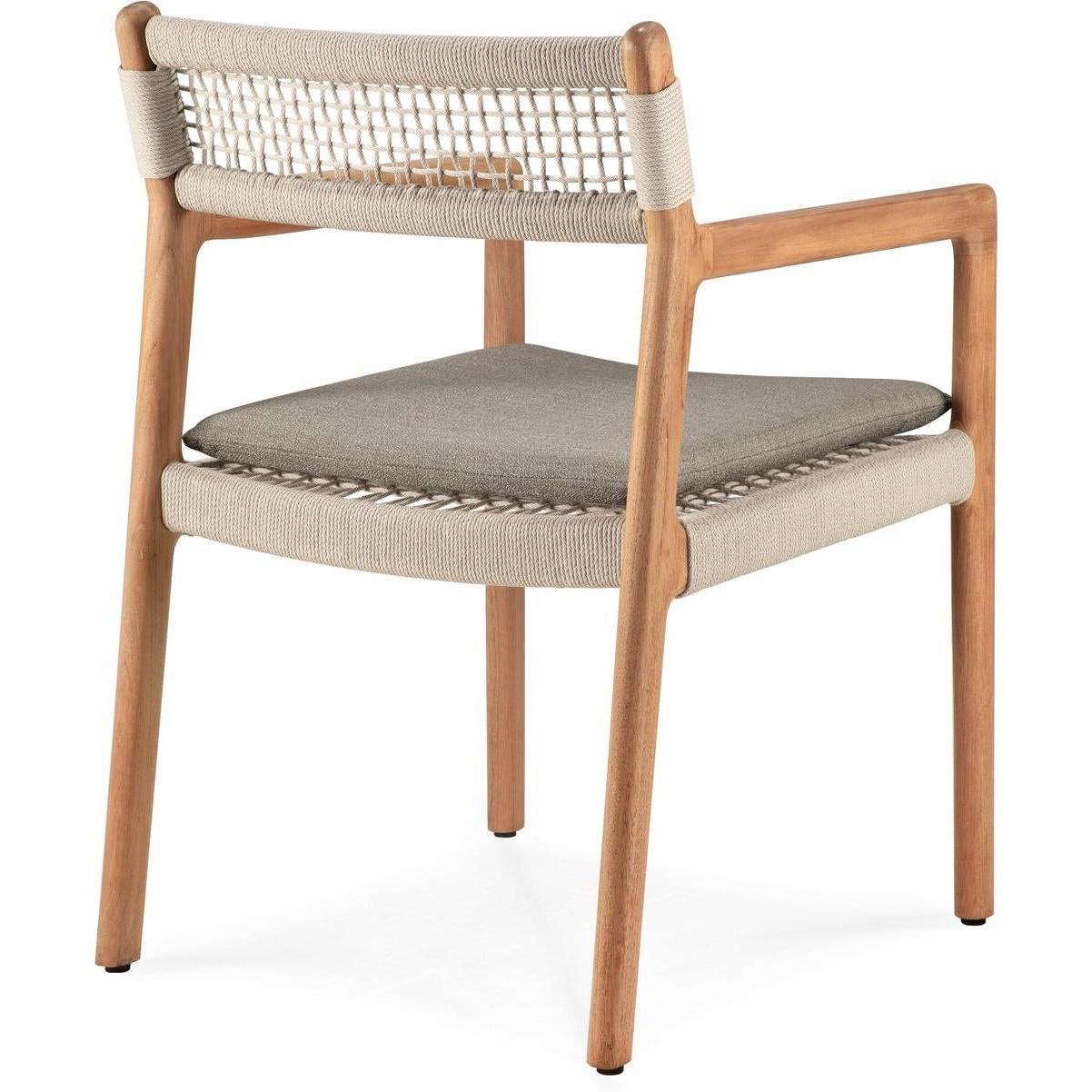 Ethnicraft Jack Woven Outdoor Dining Chair