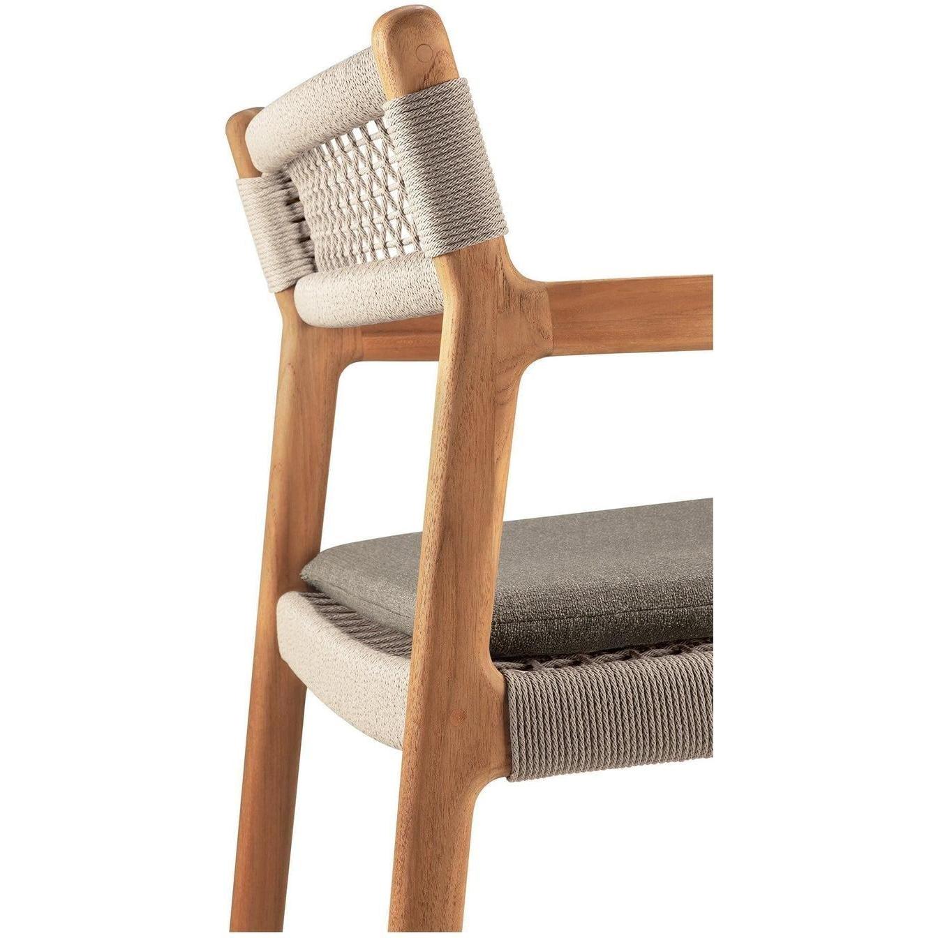 Ethnicraft Jack Woven Outdoor Dining Chair