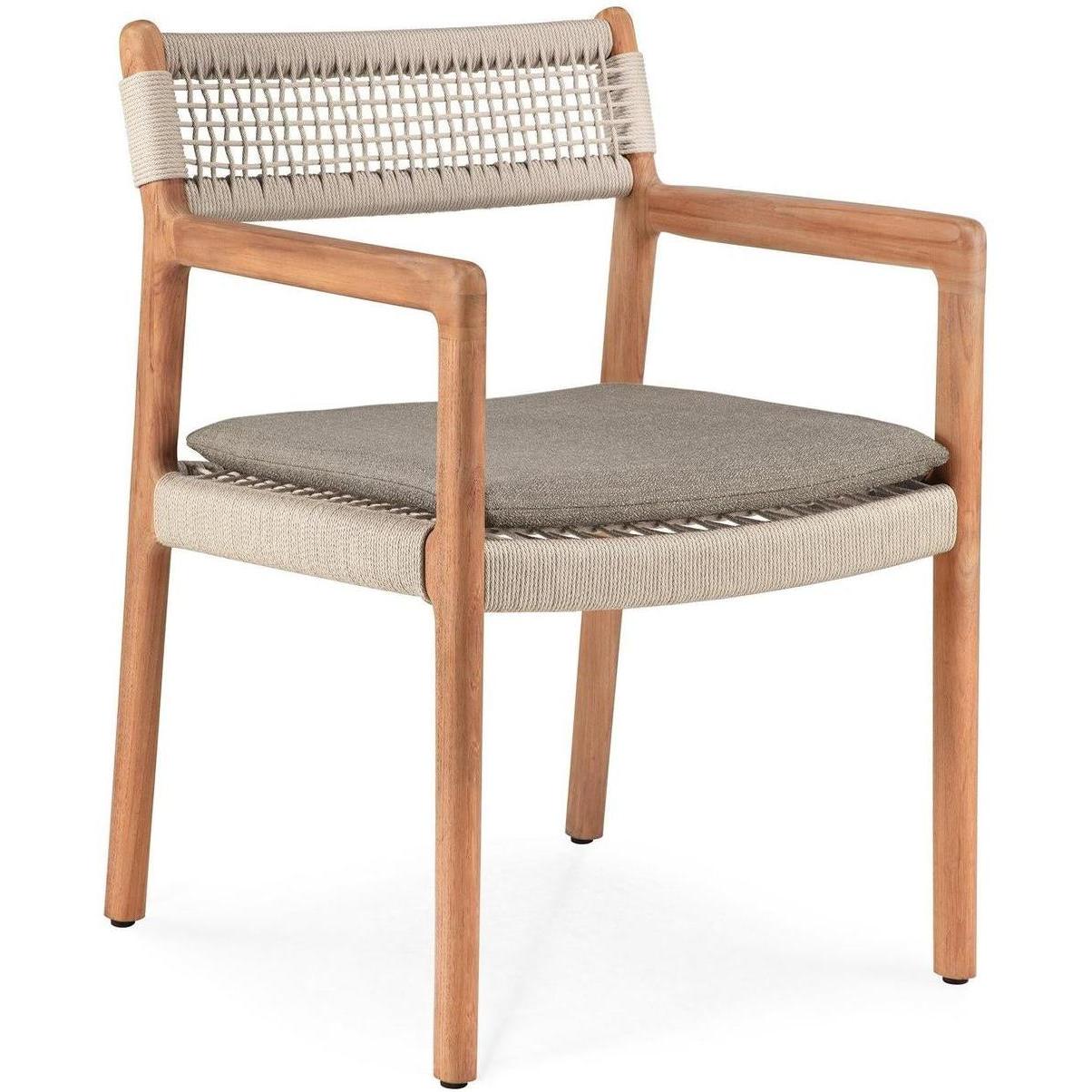 Ethnicraft Jack Woven Outdoor Dining Chair
