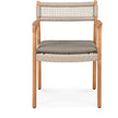 Ethnicraft Jack Woven Outdoor Dining Chair