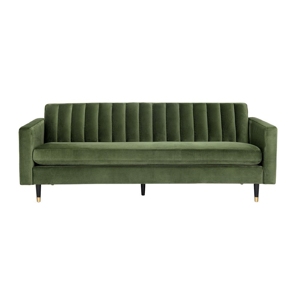 Sunpan Yosi Moss Green Sofa