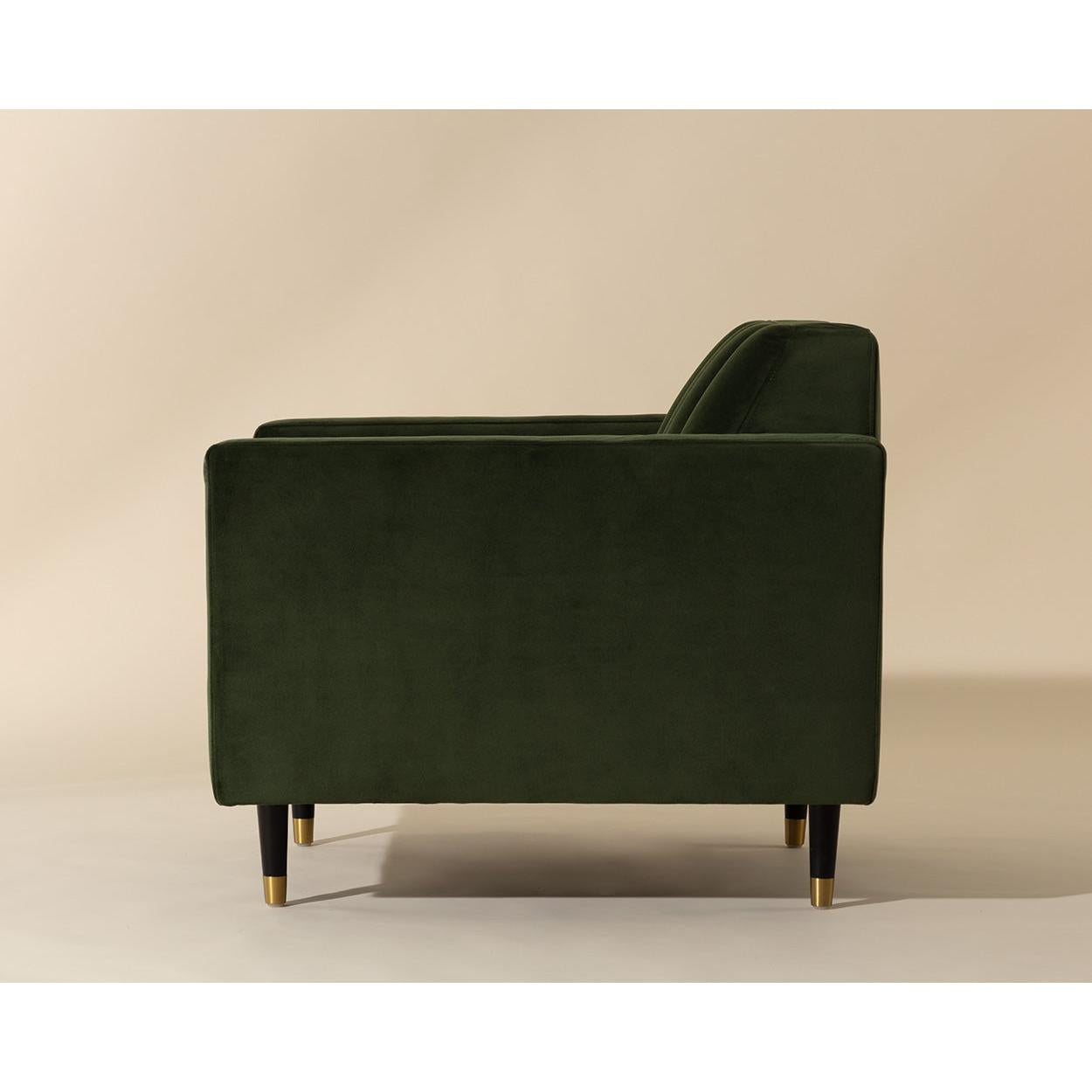 Sunpan Yosi Moss Green Armchair Clearance