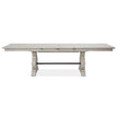 Magnussen Home Bronwyn Alabaster Extendable Rectangular Dining Table
