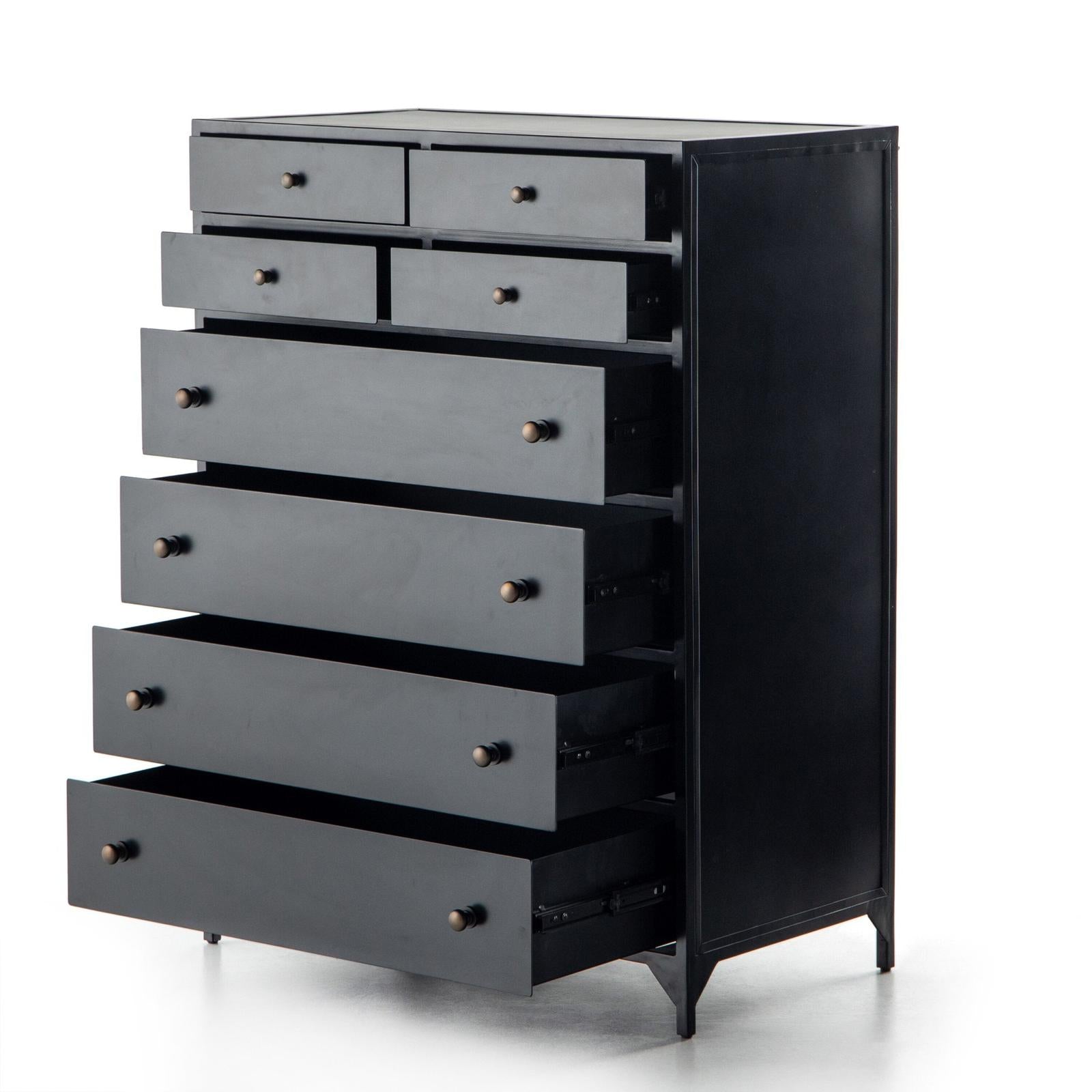 Four Hands Belmont 8 Drawer Tall Dresser