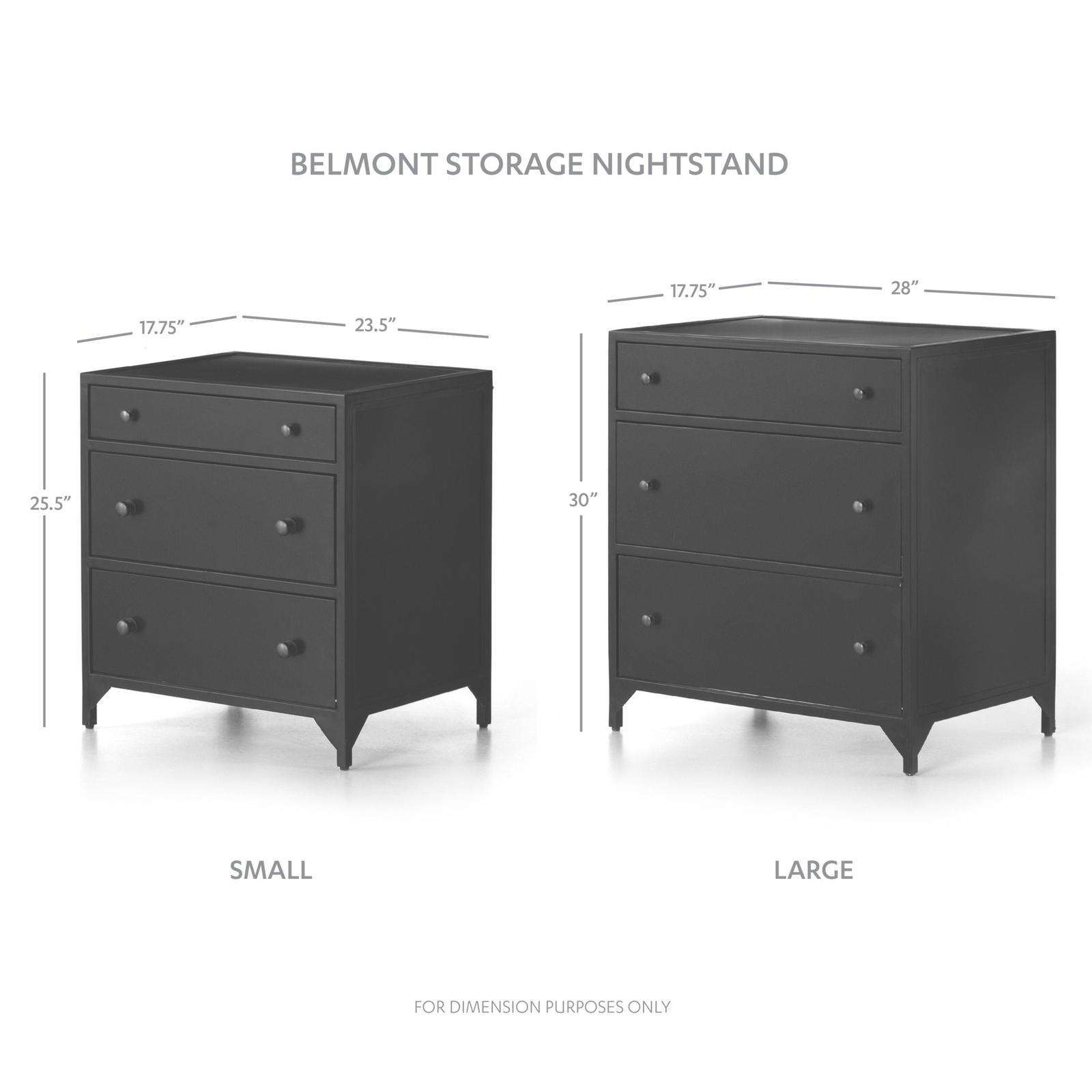Four Hands Belmont Storage Nightstand