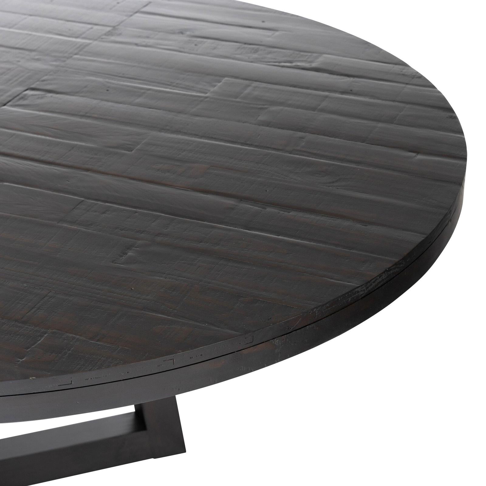 Four Hands Eberwin Round Ext Dining Table