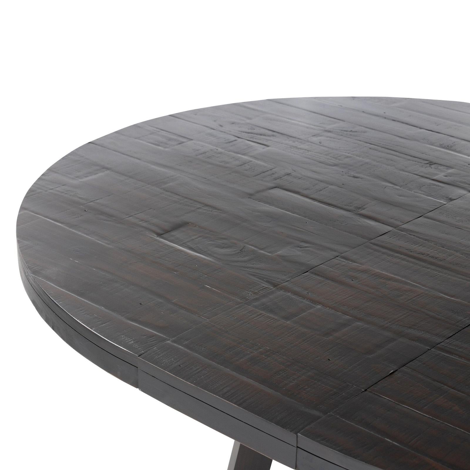 Four Hands Eberwin Round Ext Dining Table