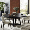 Four Hands Eberwin Round Ext Dining Table