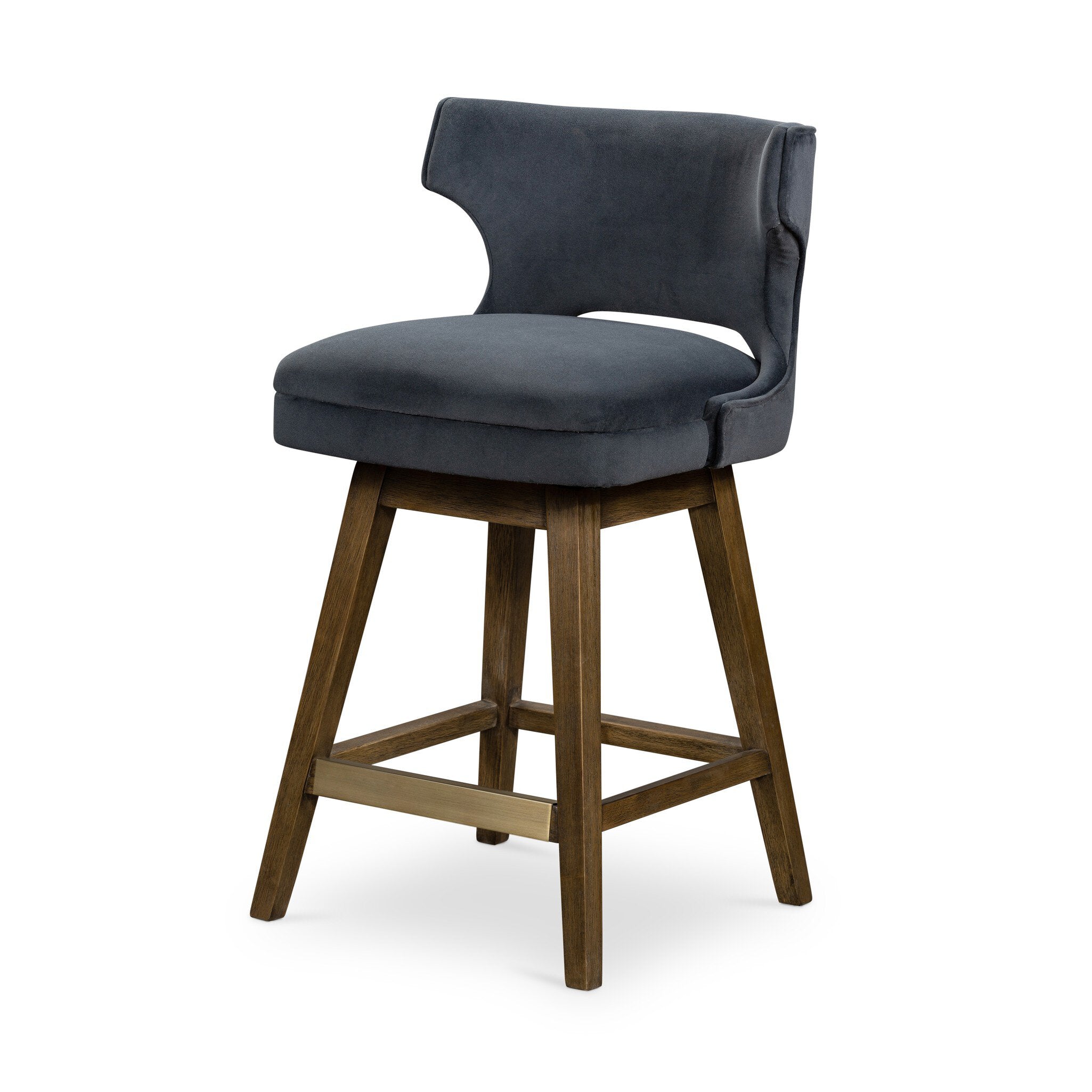 Four Hands Task Swivel Stool
