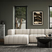 Four Hands Langham Channeled 3-Piece Sectional