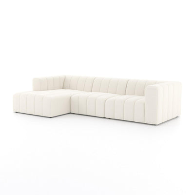 Four Hands Langham Channeled 3-Piece Sectional