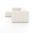 Four Hands Langham Channeled 3-Piece Sectional
