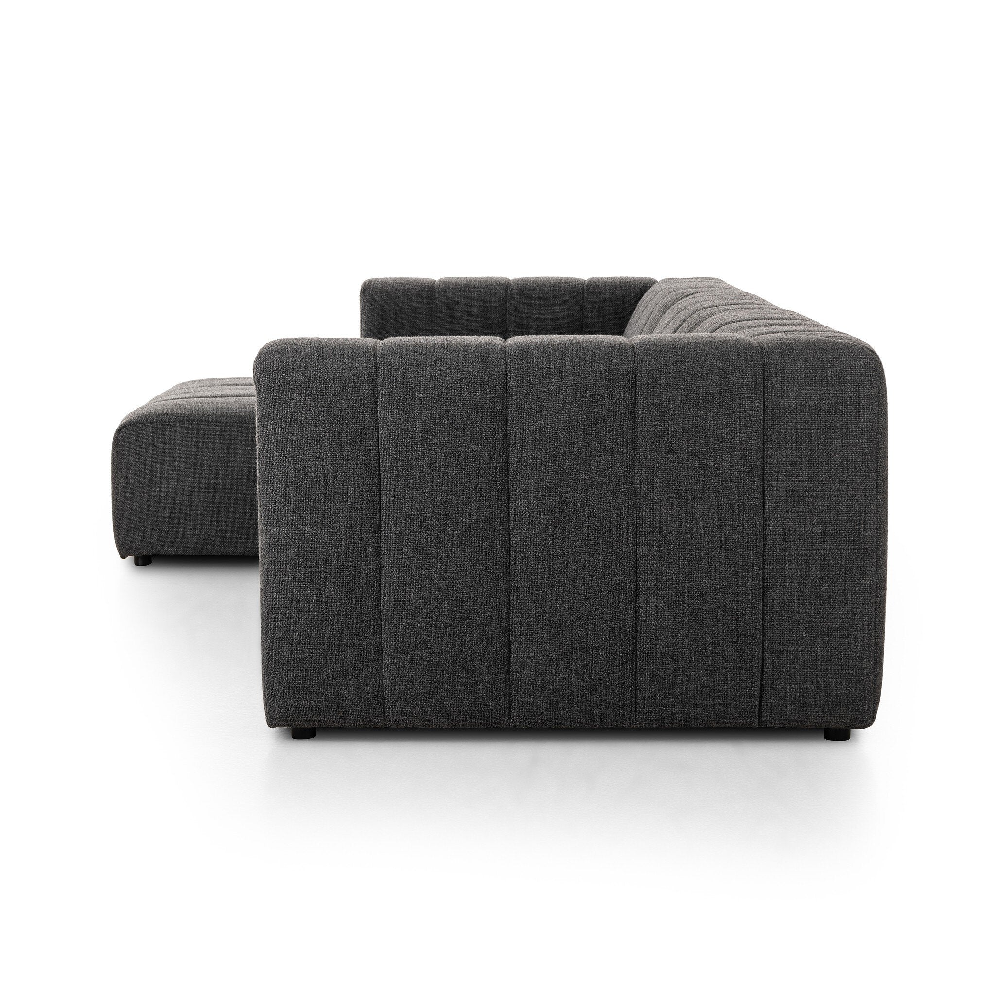 Four Hands Langham Channeled 3-Piece Sectional