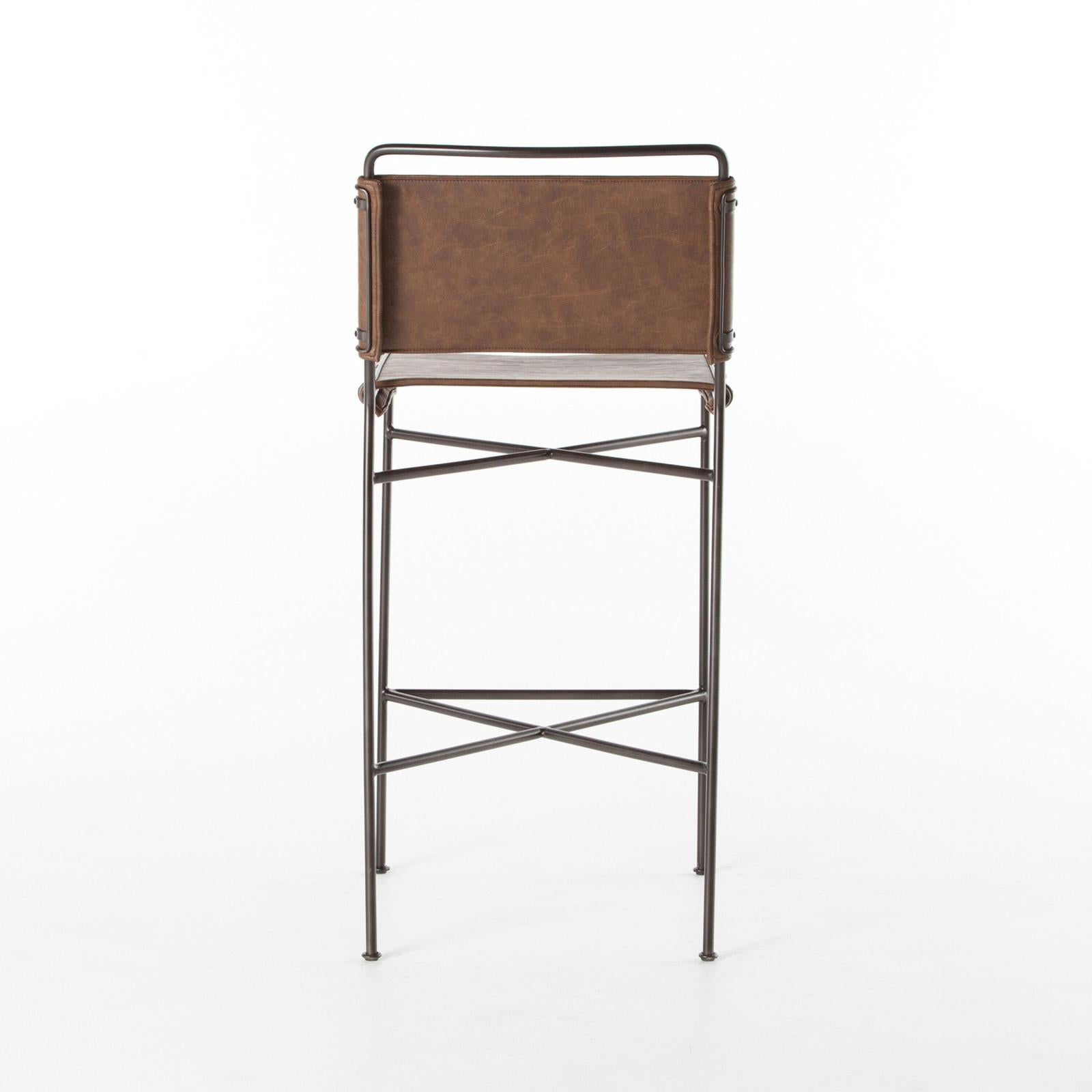 Four Hands Wharton Bar Stool