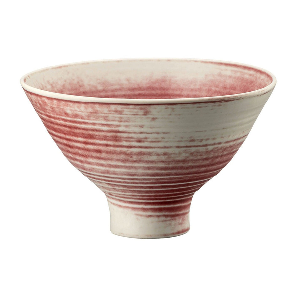 Rosenthal Bloom Scarlet Footed Bowl - 25 oz