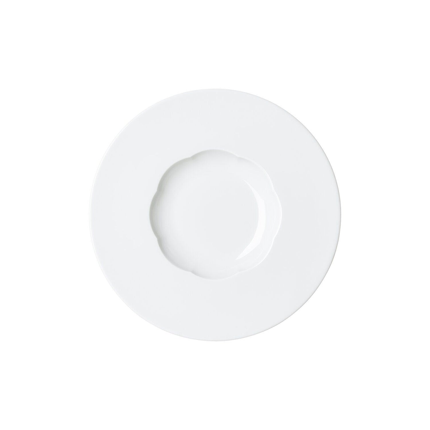 Rosenthal Sonetto Bianco Plate deep 22 cm Shiny