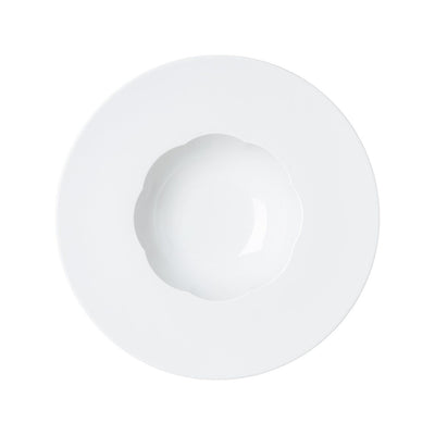 Rosenthal Sonetto Bianco Gourmet Plate 28 cm Deep Shiny