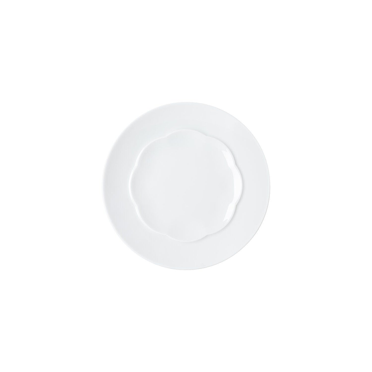 Rosenthal Sonetto Bianco Plate 17 cm Flat Shiny