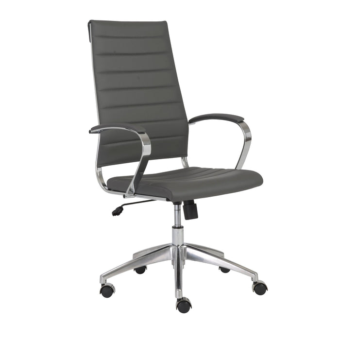Euro Style Axel High Back Office Chair with Aluminum Base