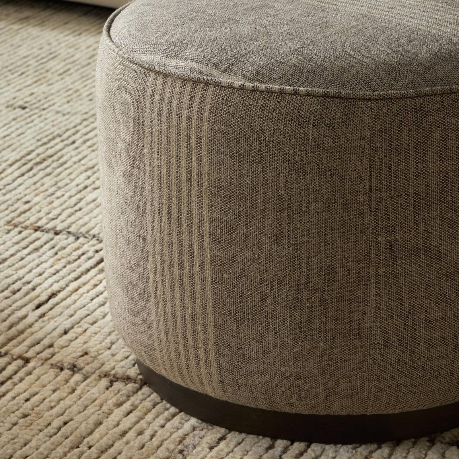 Sinclair Round Ottoman