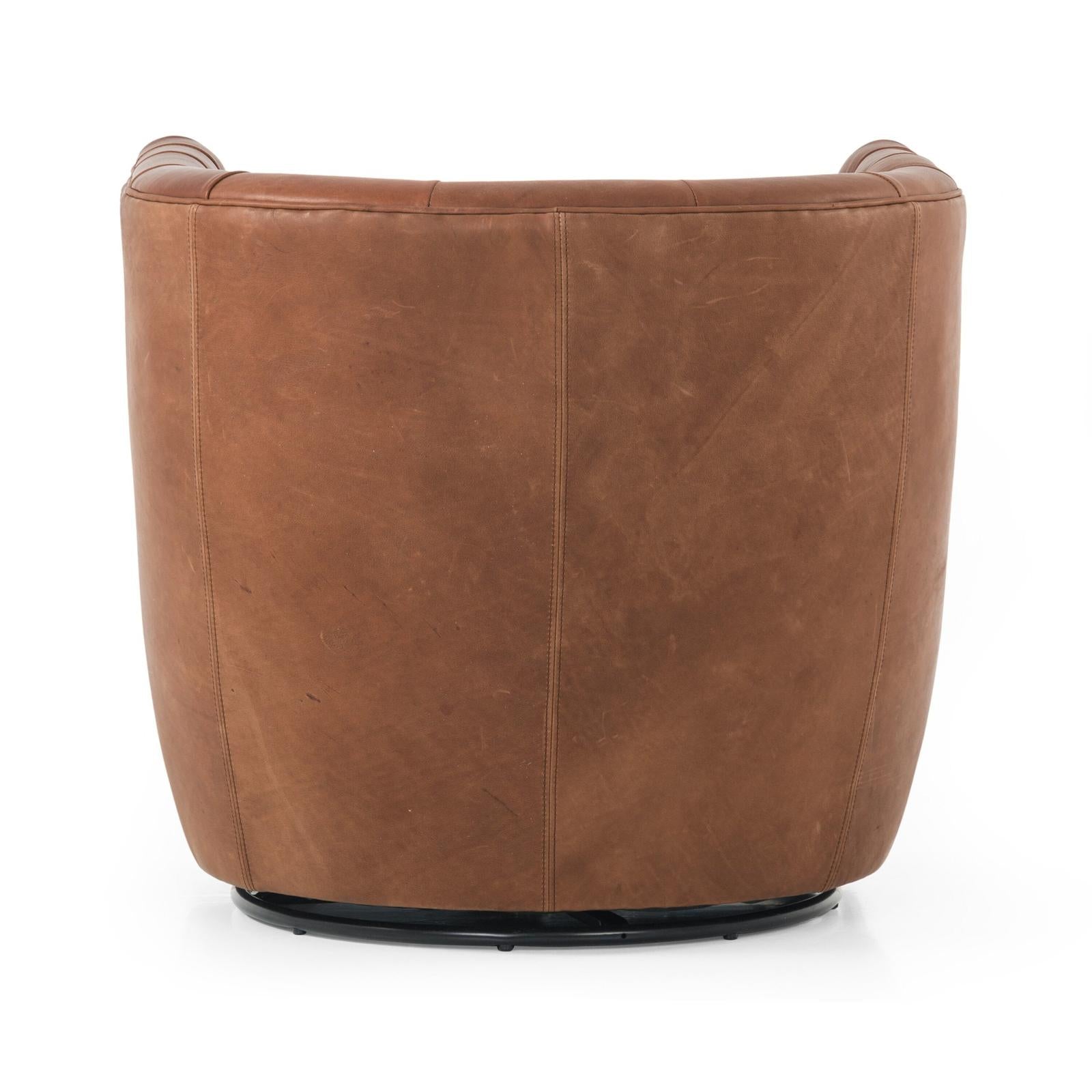 Four Hands Hanover Swivel Chair
