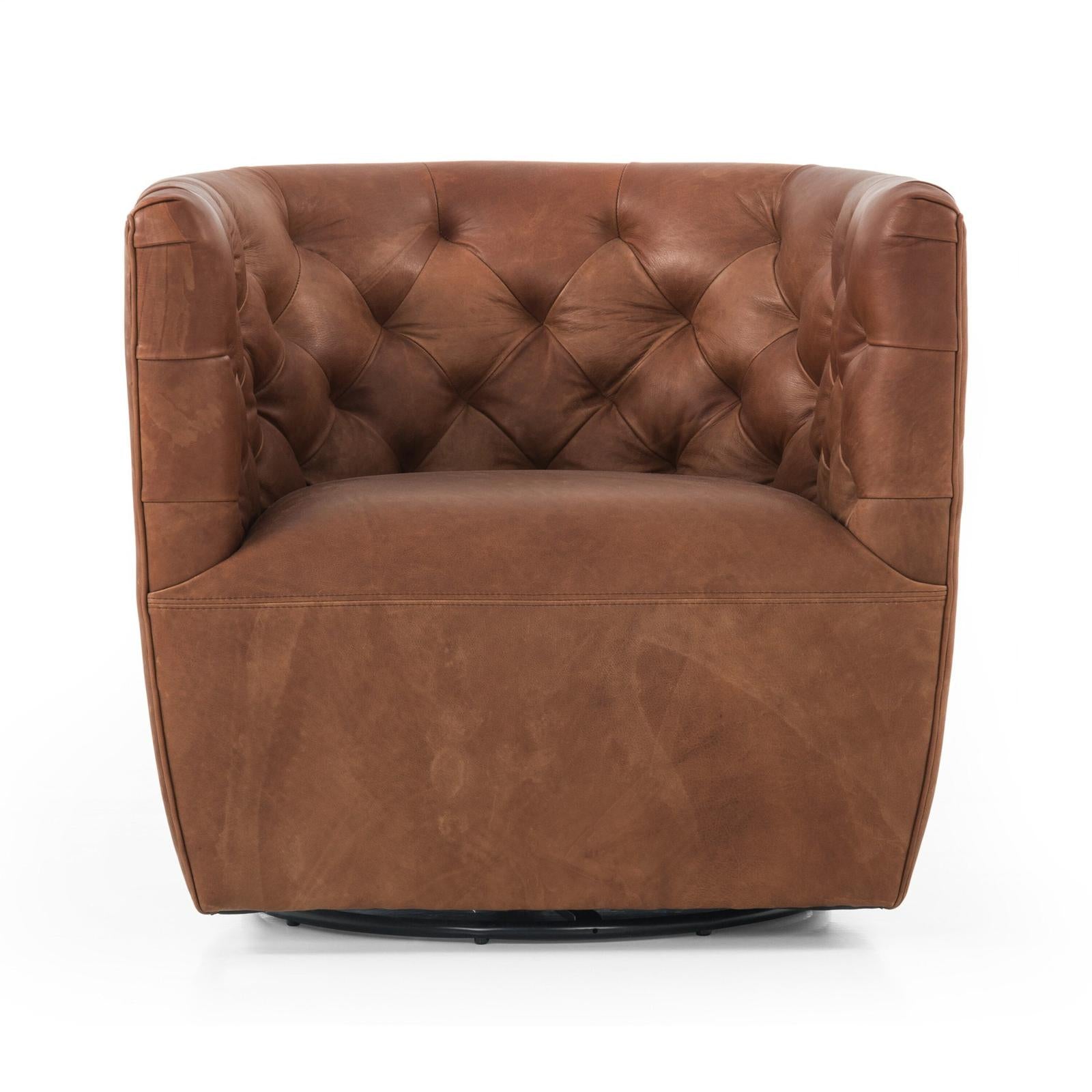 Four Hands Hanover Swivel Chair
