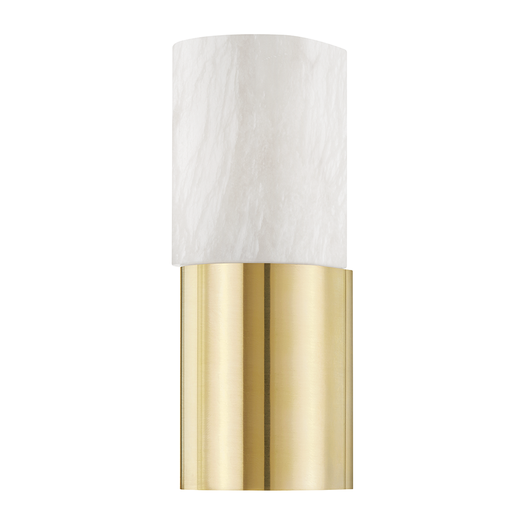 Hudson Valley Lighting Jamesport 1 Light 4.5 inch Aged Brass Wall Sconce Wall Light Clearance