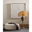 Four Hands Sinclair Large Round Ottoman